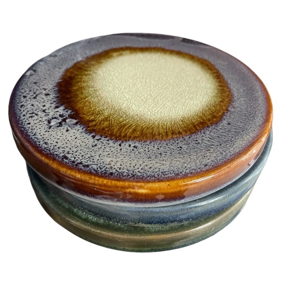 Colorful Stoneware Trivet Set of 3 - Picture 11 of 11